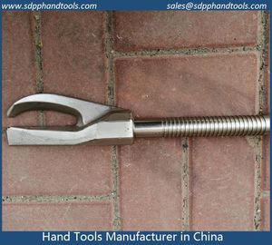 halligan bar with metal cutting claw, forcible entry rescue tool, hooligan tools supplier in China