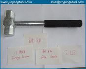 Stoning hammer with fiber glass handle,three plastic color,high quality handle