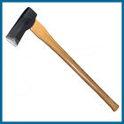 SM14 splitting axe with wedge, 2kg axe head weight, ash wood handle, 36&quot; length