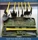 An ax, shovel, Mattock, picks, rake, hoe and more all in one, it accommodates seven tools onto a single polyglass handle