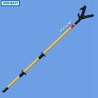 heavy duty push pull rod push pole safety tools with D handles heavy nylon tooling head, length 42&quot; 50&quot; 72&quot; 90&quot;
