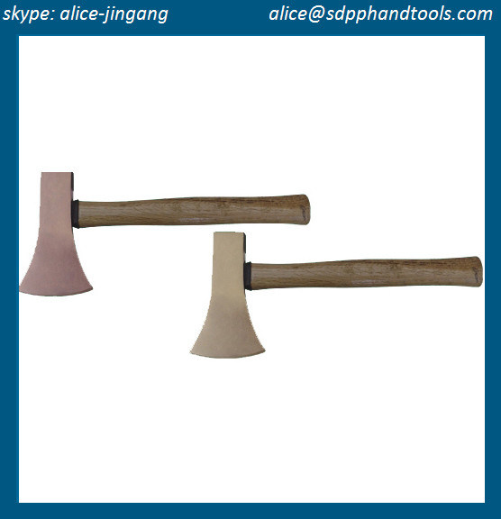 Beryllium bronze alloy axe, aluminum bronze alloy axe, copper axe