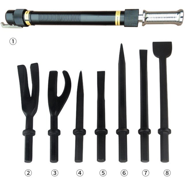 Percussive Rescue tool, PRT kit, fast forcible entry and penetration