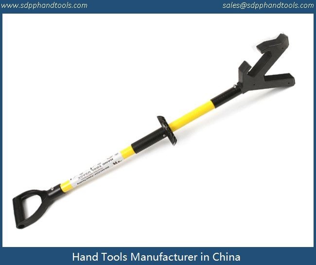 Stiffy push pole safety hand tools, 42 inch push pull pole with D grip