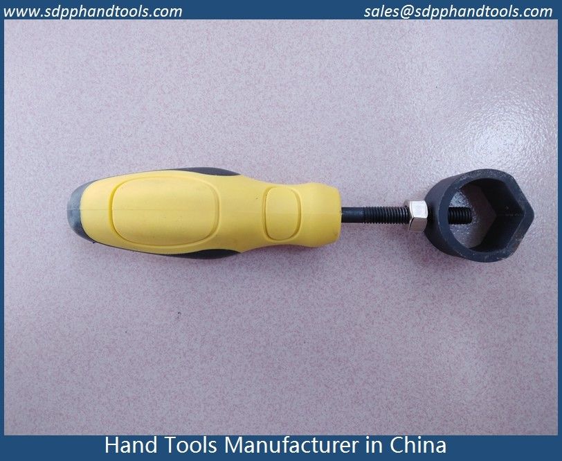 Punch chisel holder hand guard manufacturer, yellow black plastic handle high quality tool
