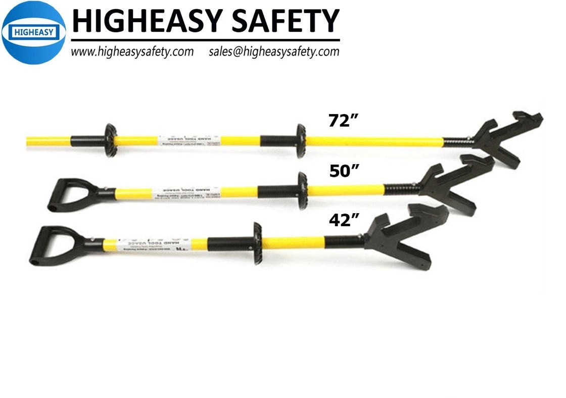 Stiffy push pull pole for handling of loading and unloading cargo