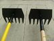 MCLEOD, fire rake, 3.1/2" teeth, 9"x9.3/4" blade, 48" ash handle