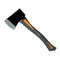 A601 single bit axe with plastic coated fiberglass handle rubber grip handle,45# carbon steel, forged, heat treatment