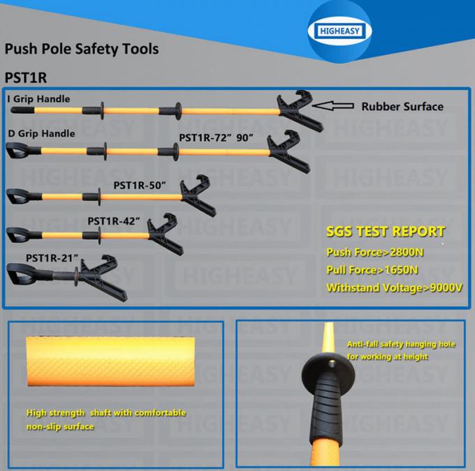 Push pull pole push pull stick used in oil and gas energy and offshore