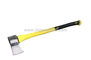 Felling axe with fiberglass handle