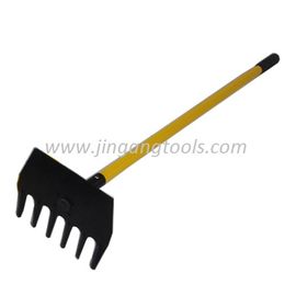 Mcleod rake with fiber glass handle