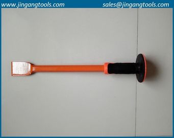 Spade 45 steel stone cold chisel TPR grip handle low price high quality