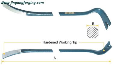 Wrecking Bar - Oct Shank, Mold Forgeg