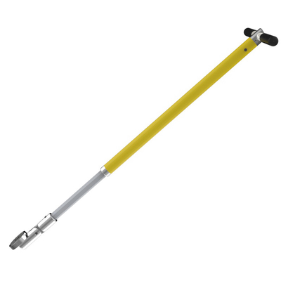 Hands off, No Touch magnetic load control safety tool safe T Stik yellow fiberglass handle T grip or D grip