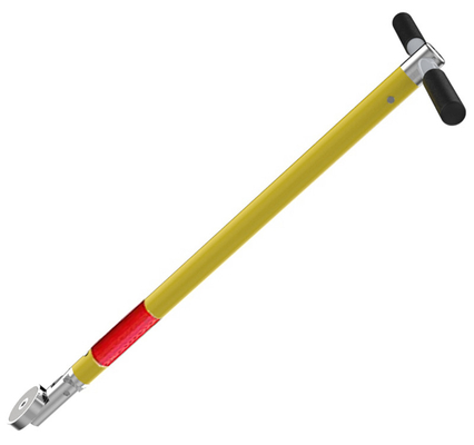Hands off, No Touch magnetic load control safety tool safe T Stik yellow fiberglass handle T grip or D grip