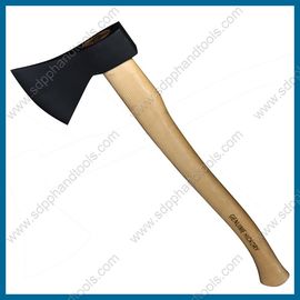 Genuime hickory handle axe hatchet, wood handle axe, axe with hickory handle 1/3 color handle