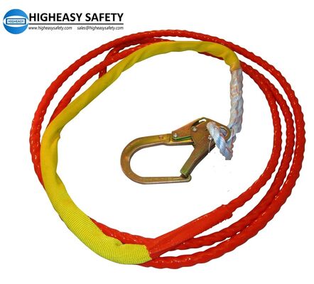 15ft Redtail tagline no tangle guiding tagline With Snap Hook, redtail tagline coated offshore tagline no tangle tagline made in China