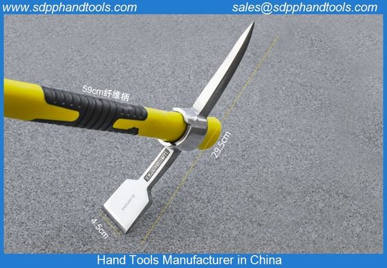 Stainless steel pickaxe hoe, stainless steel chisel axe hoe, mountain climbing pickaxe, stailess steel axe hand tool