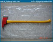 firefighting axe with fiberglass handle, 3.5LB, 6LB, forged axes head, fiberglass axe