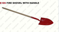 Fire shovel, forged one piece shovel