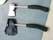 camping axe with steel handle, hatchet with steel handle