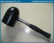 Steel Pipe Handle Rubber Hammer,  steel handle, steel pipe handle with hook