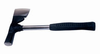 Masons hammer, steel tube handle TPR grip
