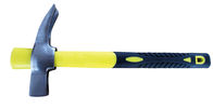 Italy claw hammers with fiber glass handle, soft TPR grip hammer handle