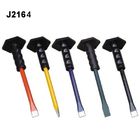 J2164 steel forged cold chisel/stone chisel with PVC comfortable handle