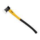 A601 axe with rubber plastic handle,45# carbon steel, forged, heat treatment