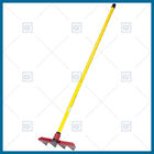 LH106F01 forestry fire rake with 60 inch fiberglass handle, forestry fire fighting tool, fire rake replacement teeth