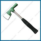multi-purpose claw hatchet with steel rubber handle, 600g steel forged axe head, 36cm steel handle