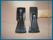 splitting axe with wedge, steel cover handle, 1/3 color ash wood handle, wedge axes china supplier
