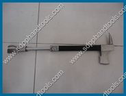 Pry axe with standard claw, handle with a no-slip grip, Size: 28&quot; extended, 18&quot; closed, high quality alloy steel