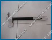 Pry axe, multipurpose tools, with metal cutting claw and standard claw, used by fire, police and rescue