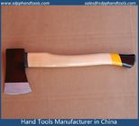 felling axes hatchet with wooden handle, high carbon steel forged axes with ash wood handle, GS axes Din standard axe
