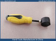 Punch chisel holder hand guard manufacturer, yellow black plastic handle high quality tool