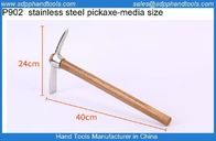 P902 Stainless steel pickaxe hoe, stainless steel chisel axe hoe,mountain climbing pickaxe, stailess steel axe hand tool