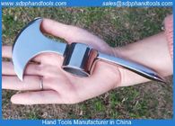 Stainless steel hatchet axe, camping axe stainless steel materials, chrome plated axe with picks