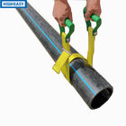 HIGHEASY manual handling aids double handle, 1.5m length, yellow black color, pipe, ironwork and tubing sections lifting