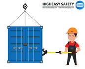 High strength push pull sticks for general cargo handling tool, deck cargo handling tool, container handling tool