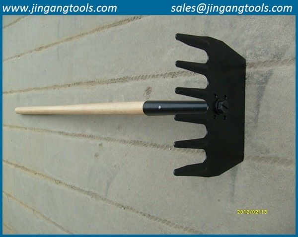 Mcleod rake with ash wood handle