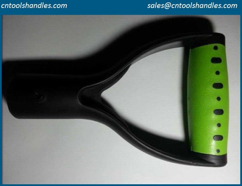 spade plastic D grip handles,spade plastic D handle