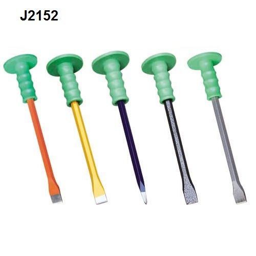 J2152 cold chisel/stone chisel with handguard