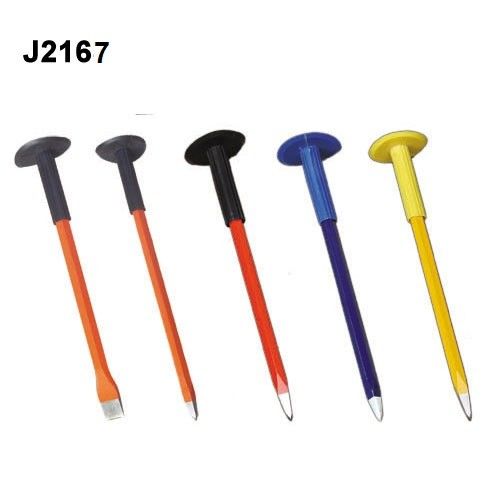 J2167 stone chisel/cold chisel with plastic handle