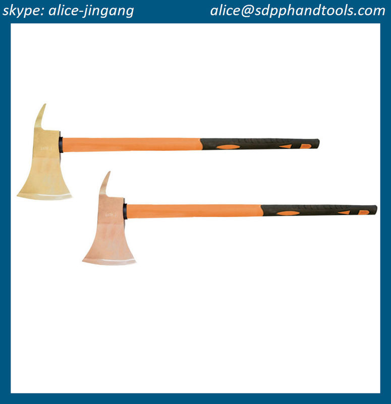 Beryllium bronze alloy pick head axe, aluminum bronze alloy pick axe, copper axe with pick, non sparking pick axe