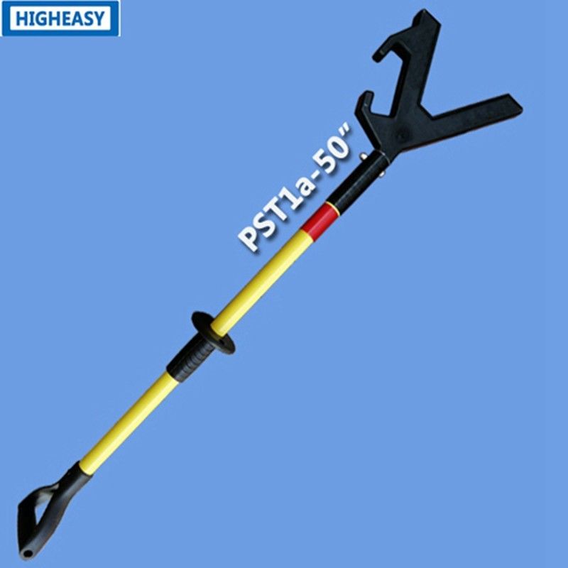 SHT2 50″ Push pull safety tools, SHT2 50 inch push poles hands free tools offshore handling tool-HIGHEASY Push pull pole