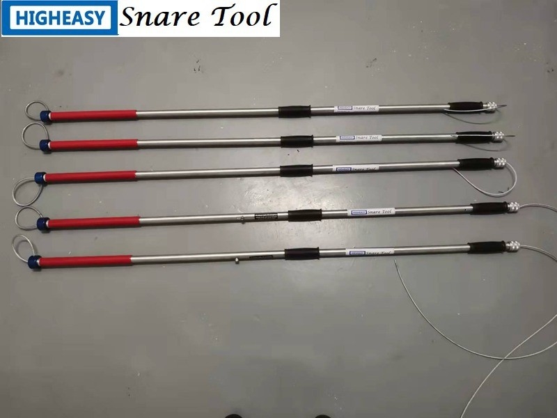 HIGHEASY Snare tool 24&quot; 36&quot; 48&quot; 60&quot; single release snare tools snare pole for moving tube