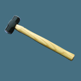 sledge hammer with wooden handle