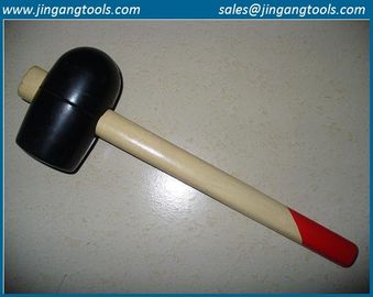 Wooden Handle Rubber Mallet Hammer